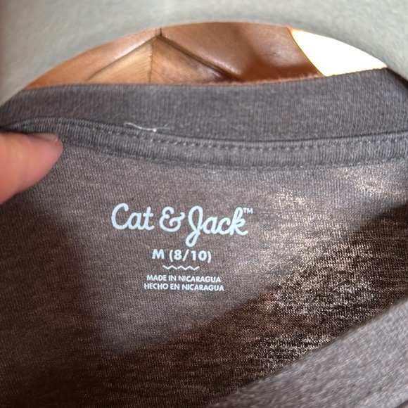 Cat & Jack Basketball Brain Zombie Long Sleeve Shirt Size Medium 8-10 - Picture 2 of 6